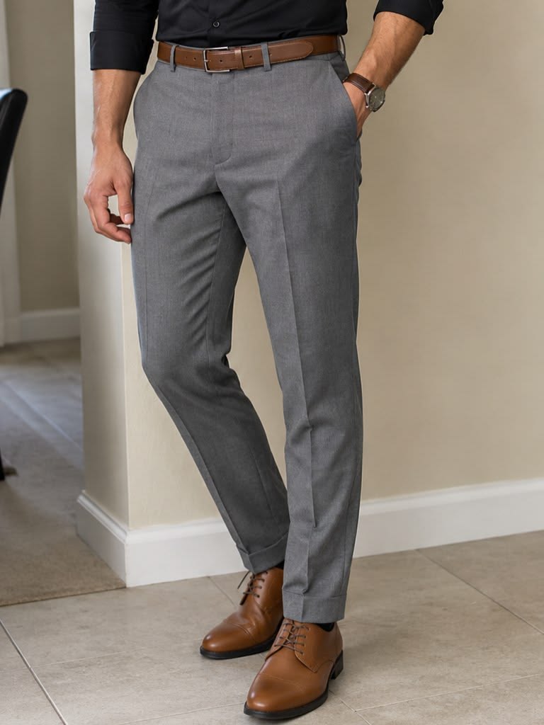 ReadyFit Charcoal Trousers